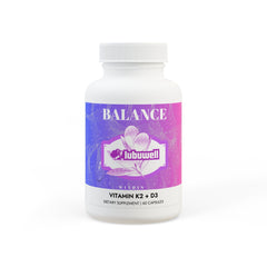 Vitamin K2 + D3 Supplement (60 Capsules)